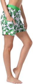 img 1 attached to 🩱 Stretchy Unitop Women's Bathing Boardshorts - Stylish Women's Clothing