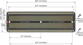 img 2 attached to 🔌 Advanced Gold-plated Solderable Breadboard for Electronics Prototyping