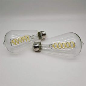 img 1 attached to 💡 Enhanced EMITTING Dimmable Flexible Bulb: 4 5W 4000K 6
