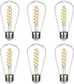 img 4 attached to 💡 Enhanced EMITTING Dimmable Flexible Bulb: 4 5W 4000K 6
