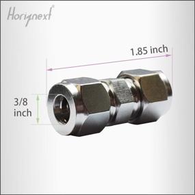 img 2 attached to 💯 Stainless Straight Compression Fitting by Horiznext