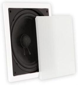 img 4 attached to 🔊 In-Wall Surround Sound HD Home Theater Passive Subwoofer: Theater Solutions TS1000, White