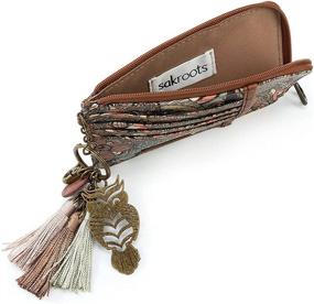 img 1 attached to 👛 Sakroots Laguna Wallet: Sienna Spirit Women's Stylish Handbags & Wallets Collection