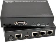 🔌 tripp lite hdbaset hdmi over cat5e/6/6a extender kit w/ethernet, serial and ir control, 1080p, up to 500 ft: efficient and reliable video extension solution logo