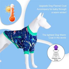 img 1 attached to 🐾 LovinPet 2021 NEW Small - Large Dog Warm Coat/Sweater/Jacket Alternative, Lightweight Warmth for Dogs in Any Environment, Double-sided Fleece, Enhances Outdoor, Home & Party Wearing Comfort, Dogs will Thank You!