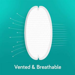 img 1 attached to 🍼 Nanobébé 60 Count Disposable Nursing Pads – Ultra Thin & Extra Absorbent Vented Leak Proof Nursing Essentials, Individually Wrapped for 40 Days and 20 Nights