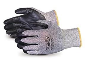 img 1 attached to 🧤 Superior S13SXGNT Dyneema String Knit Glove: Cut Resistant, Nitrile Coated Palm, 13 Gauge, Size 9