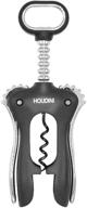 houdini 8-inch stainless winged corkscrew: efficient wine opener for easy uncorking логотип