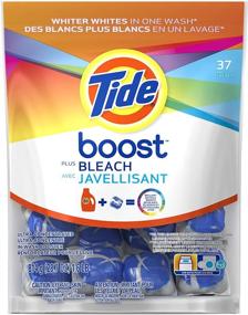 img 4 attached to 👕 Tide Boost Stain Release Plus Bleach 37 Count - Powerful Stain Removal with Added Bleaching Action! (Package may vary)