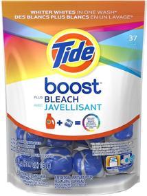 img 3 attached to 👕 Tide Boost Stain Release Plus Bleach 37 Count - Powerful Stain Removal with Added Bleaching Action! (Package may vary)