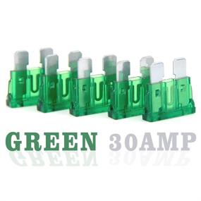 img 2 attached to 🔌 FymuSing (55 pcs) 30 Amp Standard Blade Fuse: Top-Quality Automotive Fuse for Car Truck - Buy Now!