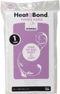 🧥 thermoweb high loft iron-on fusible fleece-sewable white 20"x36" (3339) 2-pack, white logo