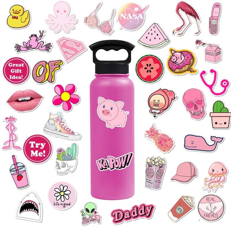50pcs Cute Stickers, Corn Stickers, Waterproof Stickers Suitable for  Laptops Water, Bottles, Skateboards, Phones. Water Bottle Stickers for  Adults. Best Christmas Gifts for Boys & Girls.