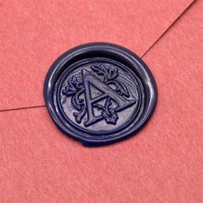 img 3 attached to 💌 Medieval Traditional Wax Seal Stamp, Brass Head with Wooden Handle - Letter A, for Enhancing Thanksgiving Cards, Envelopes, Gift Wrapping, Wedding & Engagement Party Invitations