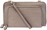 👜 effortlessly versatile: joy susan convertible wristlet chambray - women's handbags & wallets logo