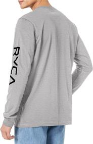 img 1 attached to 👔 RVCA Graphic Sleeve FACETS Medium Men's Clothing: Bold Style for Modern Gentlemen