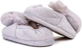 img 2 attached to 🐇 Cute and Cozy: Enteer Baby Girls' Rabbit Slipper for Unmatched Comfort