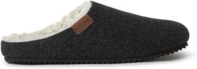 img 2 attached to Dearfoams Microwool Molded Footbed Slipper