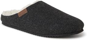 img 3 attached to Dearfoams Microwool Molded Footbed Slipper