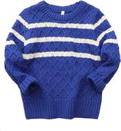 abalacoco cotton knitted sweater pullover boys' clothing : sweaters logo