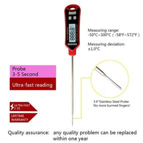 img 3 attached to HAOXEN Thermometer Digital Instant Cooking