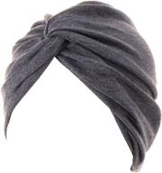 💆 beauty yfjh chemo sleep turban headwear scarf beanie cap hat for cancer patients with hair loss logo