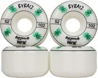 bybaiz skateboard wheels 52mm102a street logo