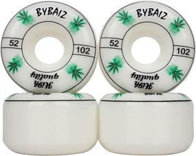 img 4 attached to BYBAIZ Skateboard Wheels 52Mm102A Street