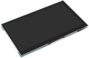 img 1 attached to 🖥️ Ingcool 7-дюймовый HDMI LCD: Высокоразрядный емкостный сенсорный экран, совместимый с Raspberry Pi, Jetson Nano | Поддерживает программное разрешение до 1920x1080