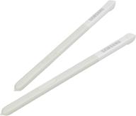 🖊️ boxwave stylus pen for galaxy tab a (9.7) - 2-pack replacement s pen with silicone tip - precise stylus for samsung galaxy tab a (9.7) - winter white logo