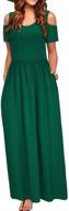 styleword womens shoulder elegant green 456 women's clothing for dresses logo