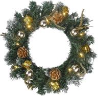christmas decorations flocked artificial ornament logo