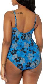 img 3 attached to 👙 Thin Strap One-Piece Swimsuit for Women by Amazon Essentials