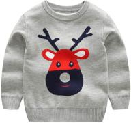 littlespring christmas sweater: festive santa boys' clothing for sweaters logo