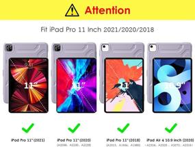 img 3 attached to DTTO New IPad Pro 11 Inch Case 2021(3Rd Gen) Tablet Accessories for Bags, Cases & Sleeves