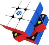 🧙 ган магнитный магический кубик без наклеек со скоростными поворотами логотип