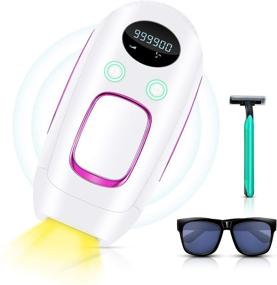 img 4 attached to 💫 Revolutionary At-Home Laser Hair Removal: Painless IPL Device for Women, 999,900 Flashes, Permanent Results