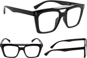 img 3 attached to Gr8Sight 4 Pack Fashionable Reading Glasses