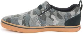 img 2 attached to 👟 Xtratuf Canvas Sharkbite Black Men's Shoes: Rugged Comfort for Men