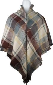 img 2 attached to VIVIAN VINCENT Womens Blanket Oversized Women's Accessories in Scarves & Wraps