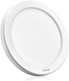 img 3 attached to 💡 Youtob LED Ceiling Light Flush Mount: Adjustable 3 Colors, 15W 1500lm Round Fixture for Kitchens, Closets, Hallways, Bedrooms - (3000k/4000k/5000k White)