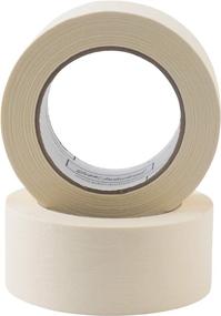 img 3 attached to 🎨 JAK Industrial 6 Rolls - 2 Inch Masking Tape: Top-Quality for General Purpose & Painting - 60 Yards per Roll