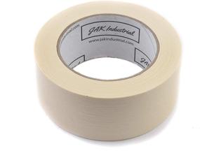 img 2 attached to 🎨 JAK Industrial 6 Rolls - 2 Inch Masking Tape: Top-Quality for General Purpose & Painting - 60 Yards per Roll