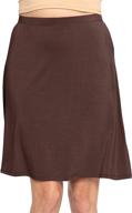 👗 medium women's skirts - stretch comfort womens line logo