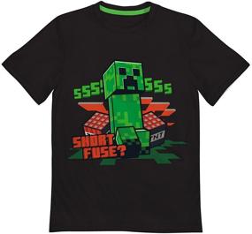 img 2 attached to 🔥 Minecraft Character Graphics Hoodie Sleeve Boys' Clothing: Stylish Fashion Hoodies & Sweatshirts