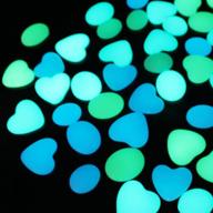 glow in the dark gravel: alan stone's multicolor glow pebbles for stunning garden, aquarium, and walkway decoration logo