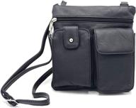 👜 goson leather travel crossbody organizer for women - handbags, wallets, and crossbody bags logo