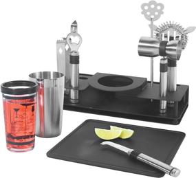 img 3 attached to Oggi 10-Piece Stainless Steel Cocktail Shaker Set