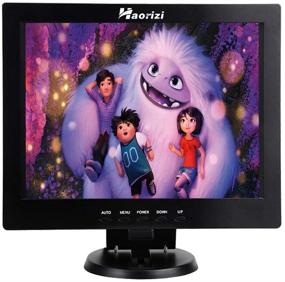 img 4 attached to Haorizi 12 Inch Color Security CCTV Monitor 800X600 4:3 Video And Audio TFT LCD Display Screen AV/VGA/HDMI/BNC USB Input With Dual Speakers…