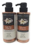 🌿 hair food vanilla bean & jasmine hair milk shampoo and conditioner set 10.1 oz - natural, sulfate-free, dye-free, paraben-free, mineral oil-free logo